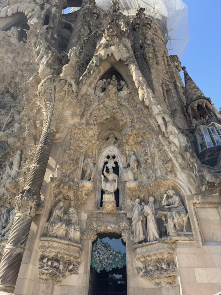 Sagrada Familia ihtişam cephesi