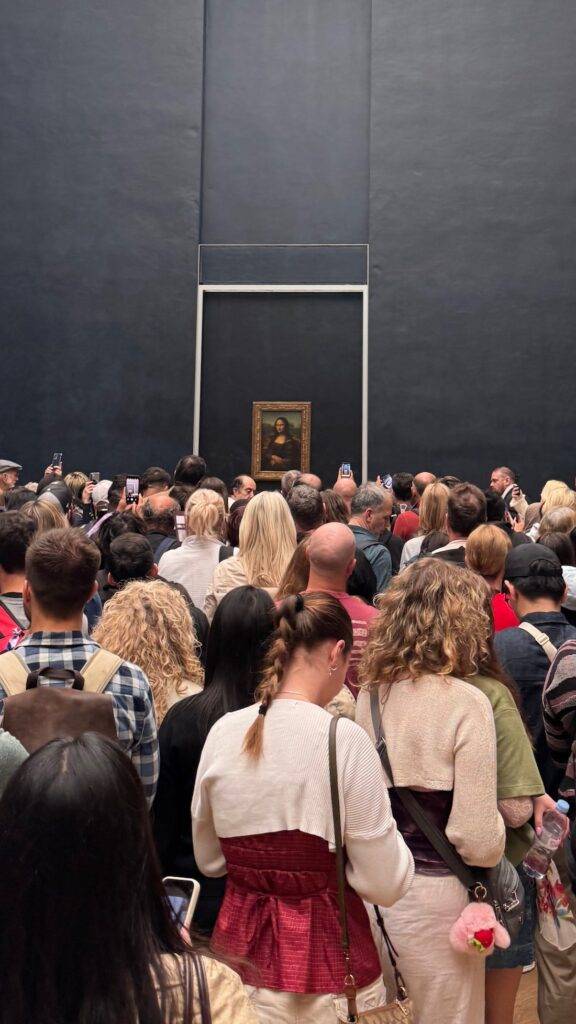 Louvre Müzesi Mona Lisa tablosu