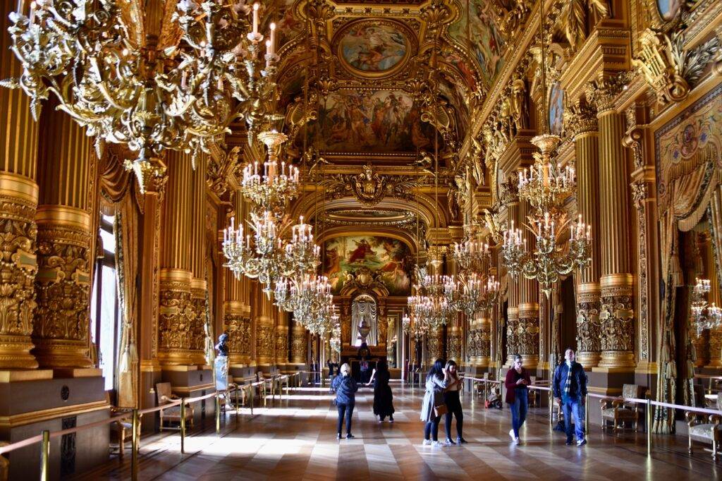 Opéra Garnier'in içi